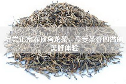 品尝正宗冻顶乌龙茶，享受茶香四溢的美好体验