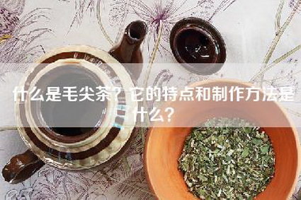 什么是毛尖茶？它的特点和制作方法是什么？
